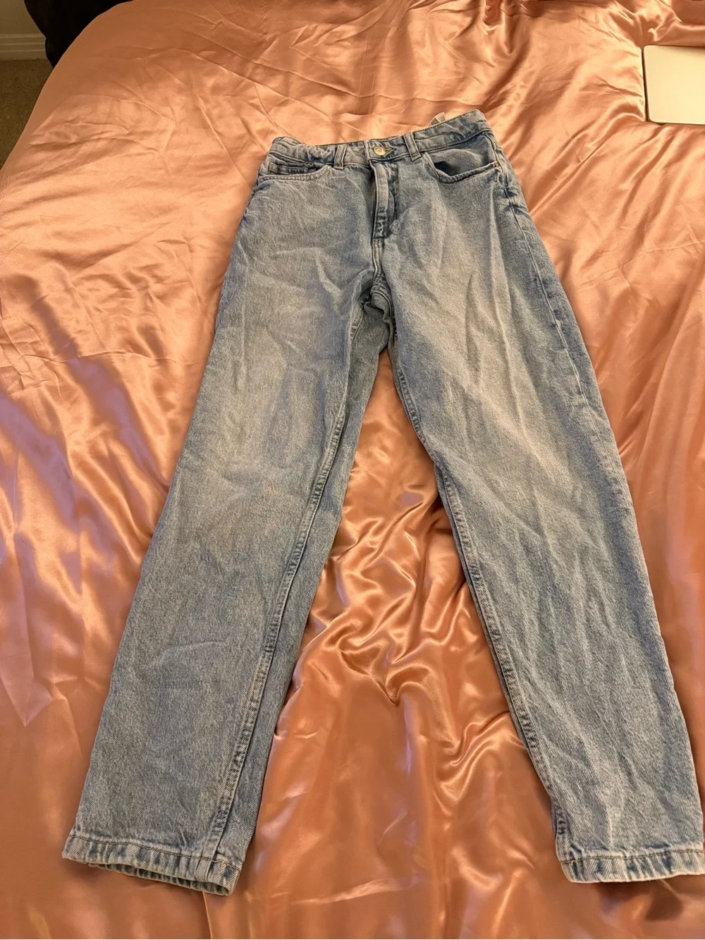 Zara High-Rise Light Blue Women's Jeans